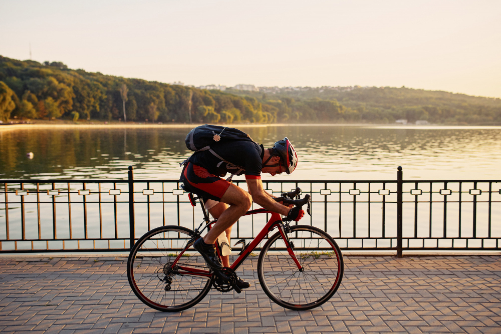 how long does it take to bike 13 miles