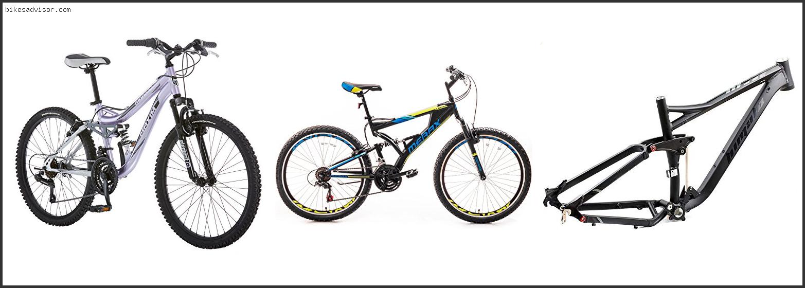 Best Aluminum Frame Full Suspension Mountain Bike